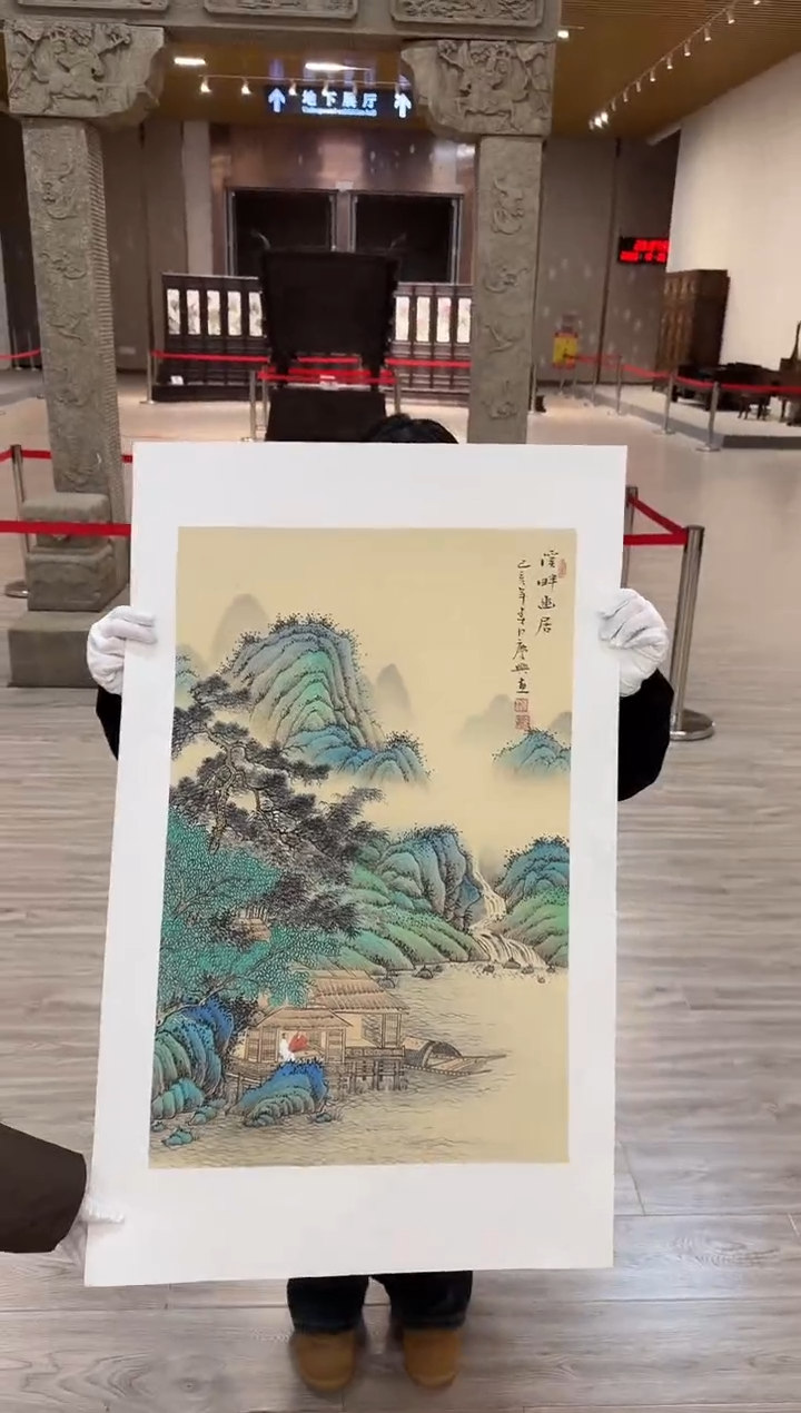 国画14赵隆轩美术馆李庆兴老师作品