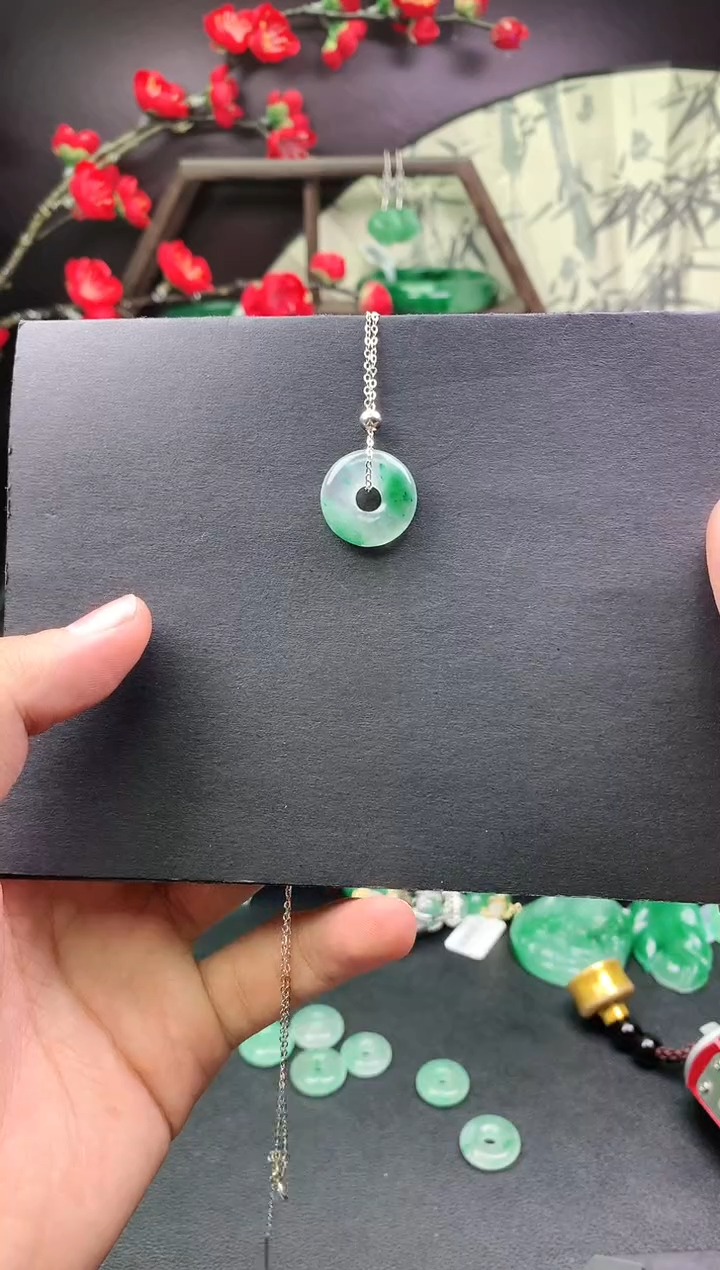 【闪购商品】石英质玉平安扣未镶嵌平安扣