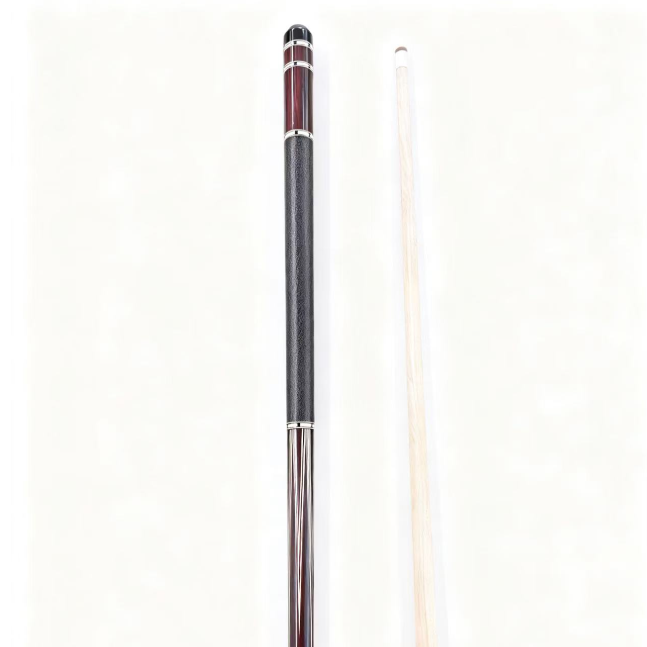 【YT】新手入门款皮把复刻分体大头台球杆实木中式黑八九球球杆