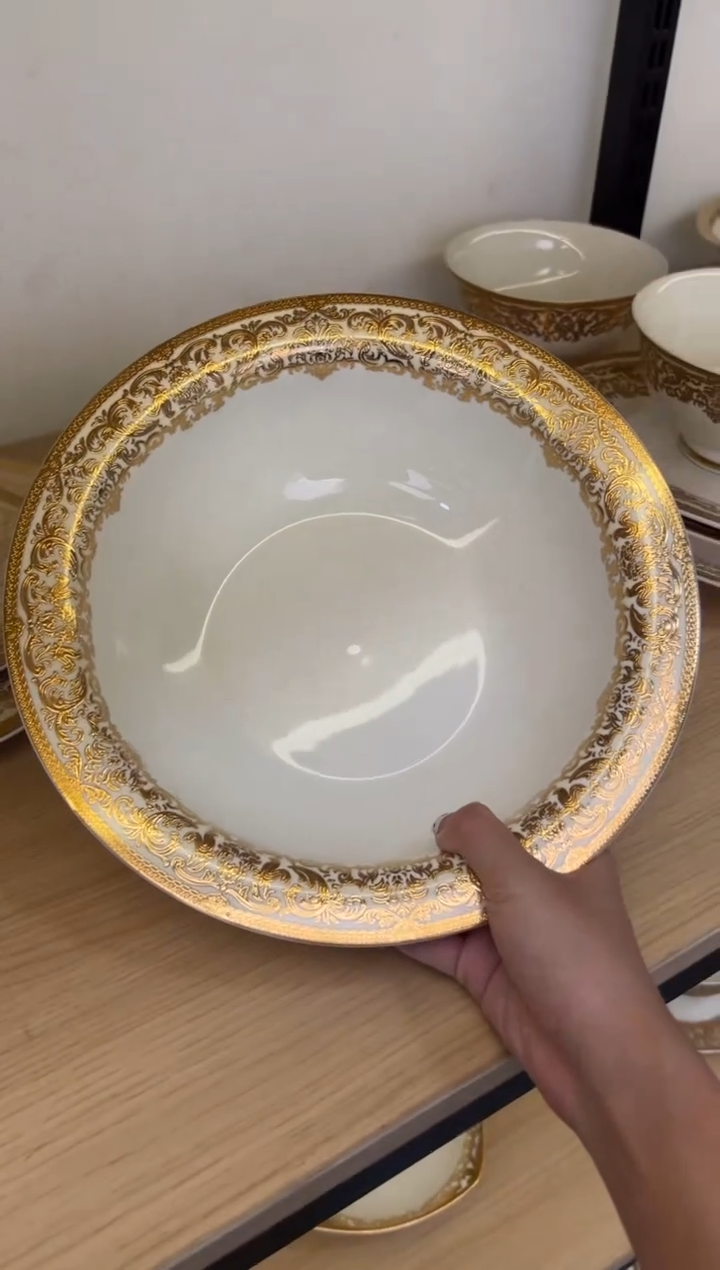 瓷片10.25寸大汤碗一个一单