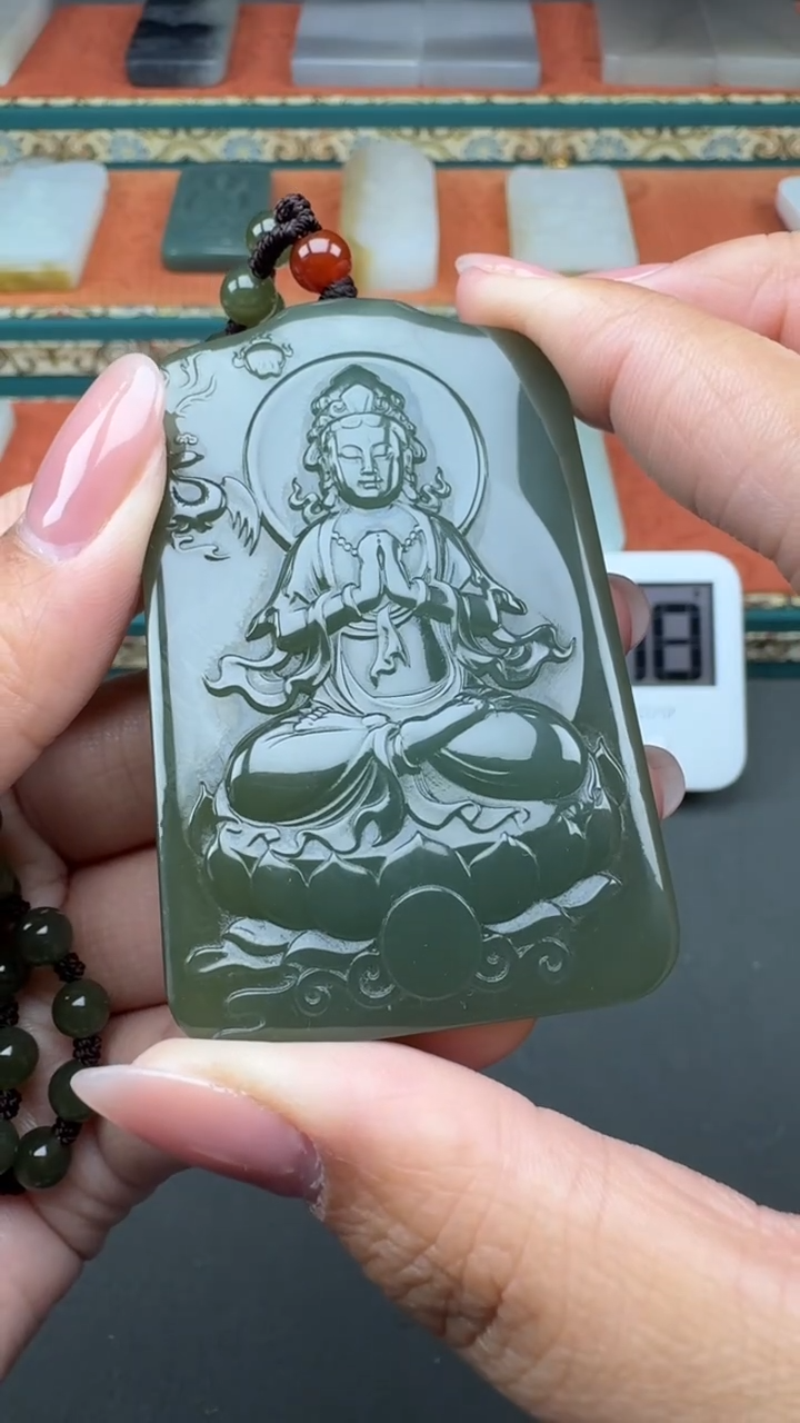 【闪购商品】和田玉颈饰未镶嵌婷婷