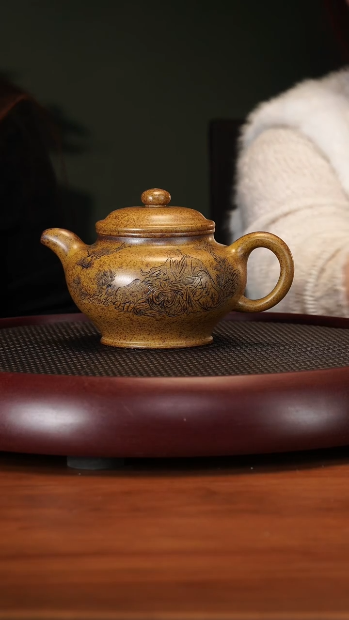 【闪购商品】紫砂茶壶2167SDH大亨掇只高温柴烧500cc