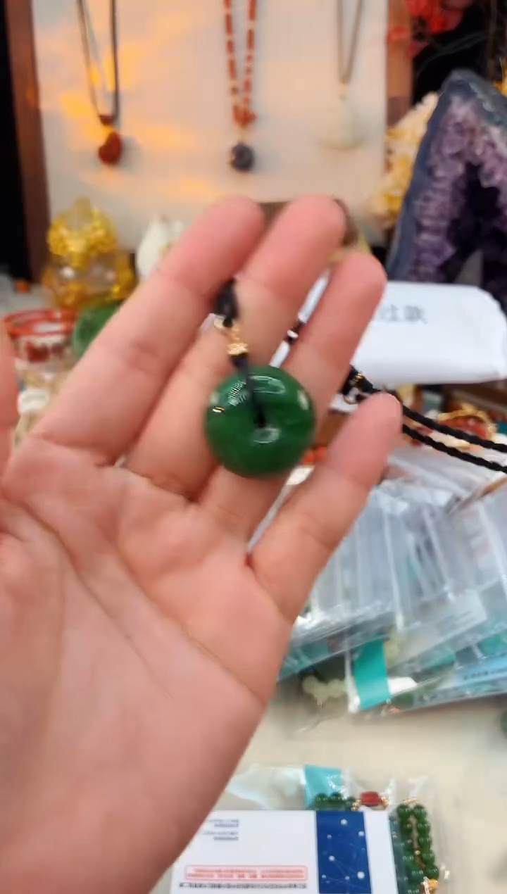 未镶嵌和田玉吊坠@@C921D019251