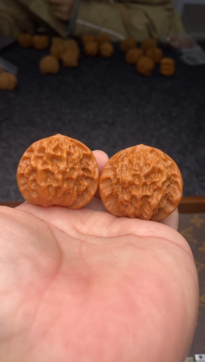 把件文玩核桃B232号41尺龙鳞