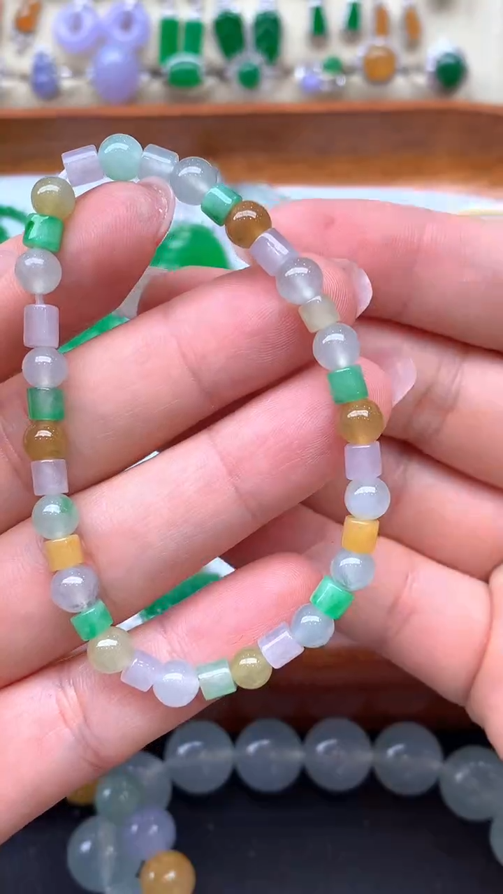 【闪购商品】翡翠手串未镶嵌116-天然翡翠