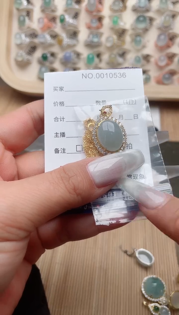 【闪购商品】翡翠戒指银S925镶嵌·