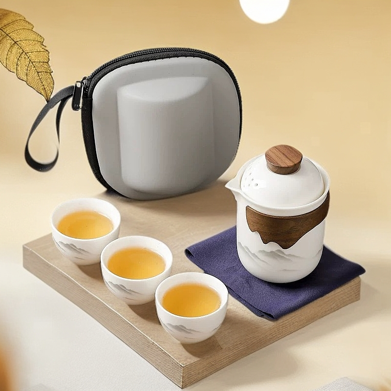 AA202山水旅行茶具