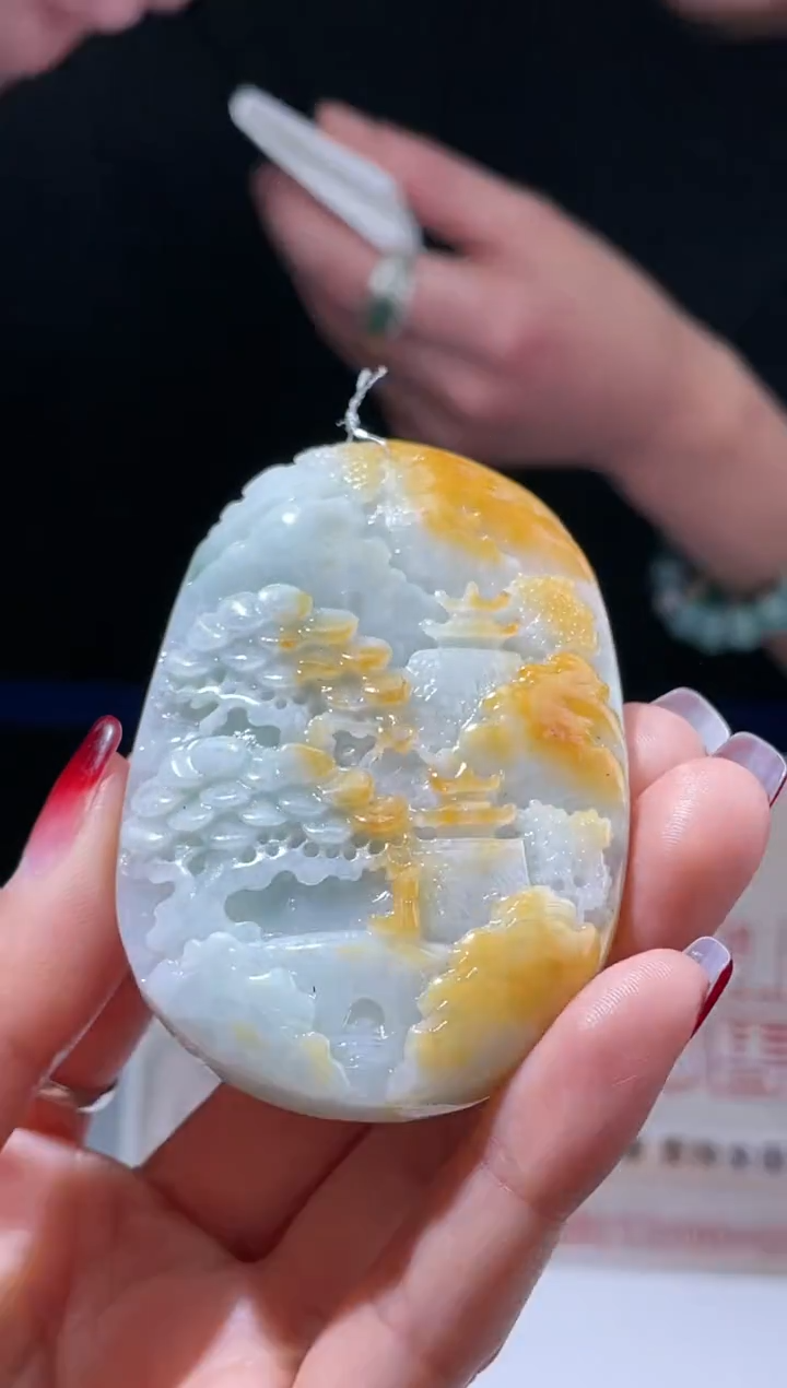 【闪购商品】定制翡翠未镶嵌不退不换CMH1件-A