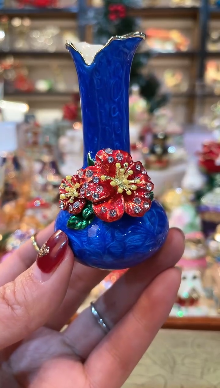 【闪购商品】珐琅彩首饰收纳盒