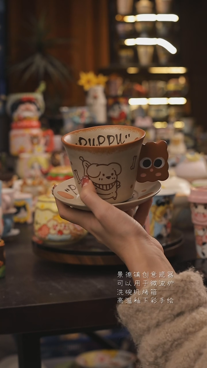 景德镇釉下彩绘设计师款式陶瓷