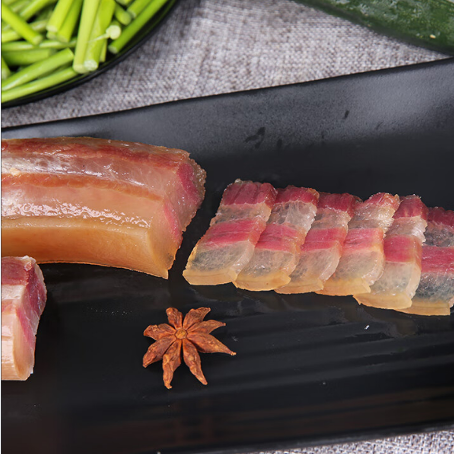 农家土猪腊肉腌肉 传统土缸腌制纯手工制作保留原始风味自然风干