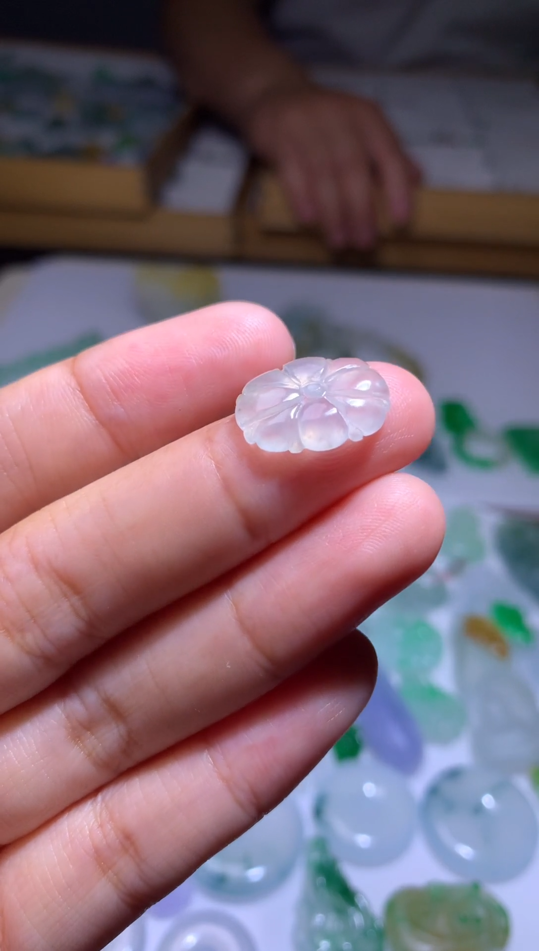 未镶嵌定制翡翠小*神毛货