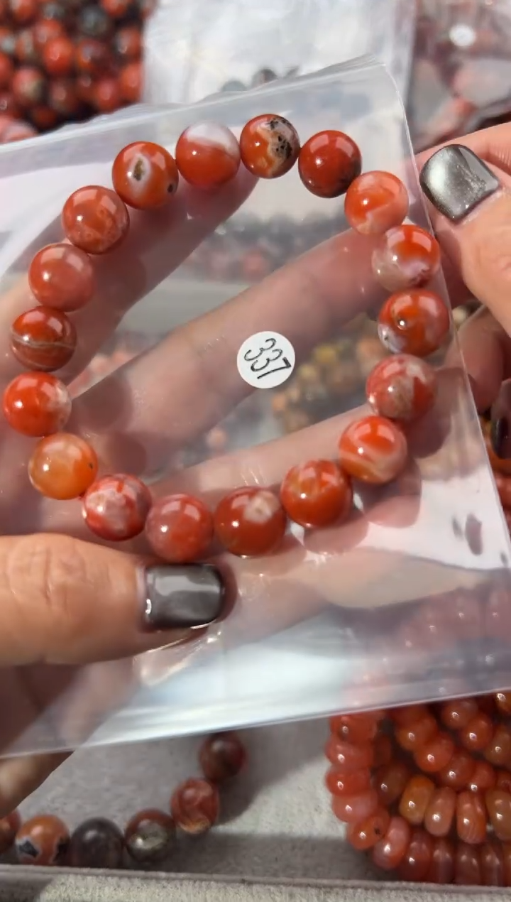 未镶嵌手串南红玛瑙11+