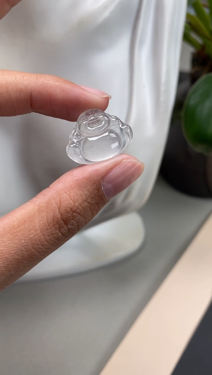 【闪购商品】翡翠颈饰未镶嵌翡翠高冰佛公