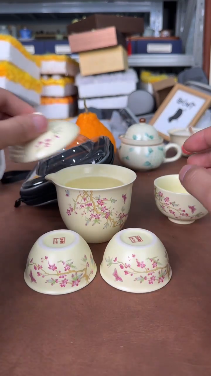 【闪购商品】乐瓷旅行茶器新春清清