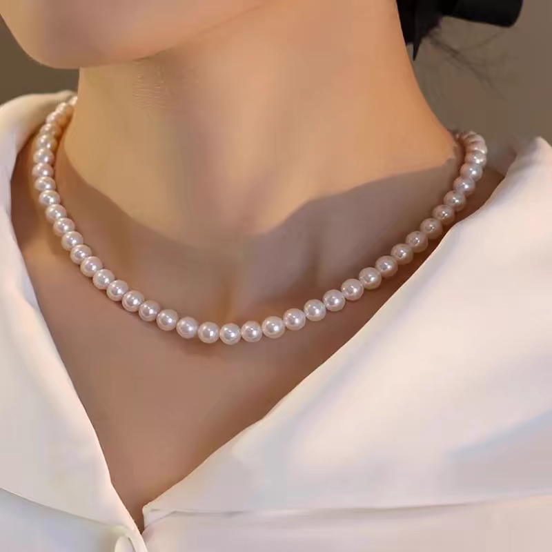 天然淡水珍珠项链   XL3247