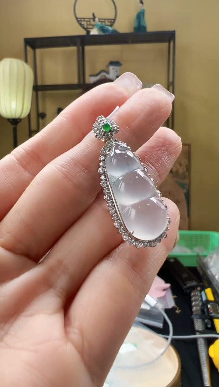 【闪购商品】翡翠颈饰18K金镶嵌DFZ0205-39