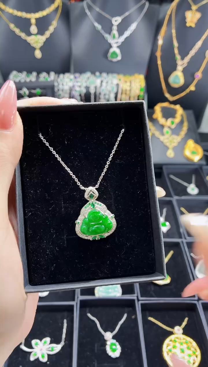 翡翠未镶嵌吊坠(不含链)吊坠