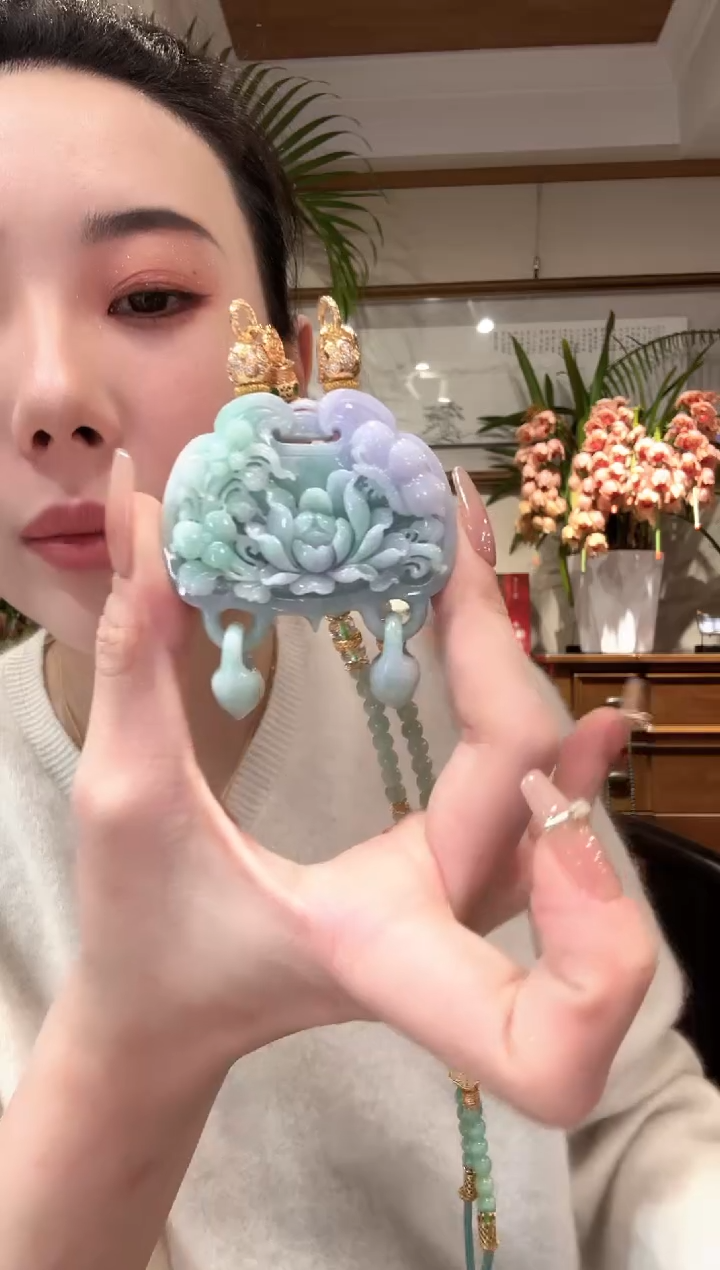 【闪购商品】翡翠颈饰未镶嵌国风