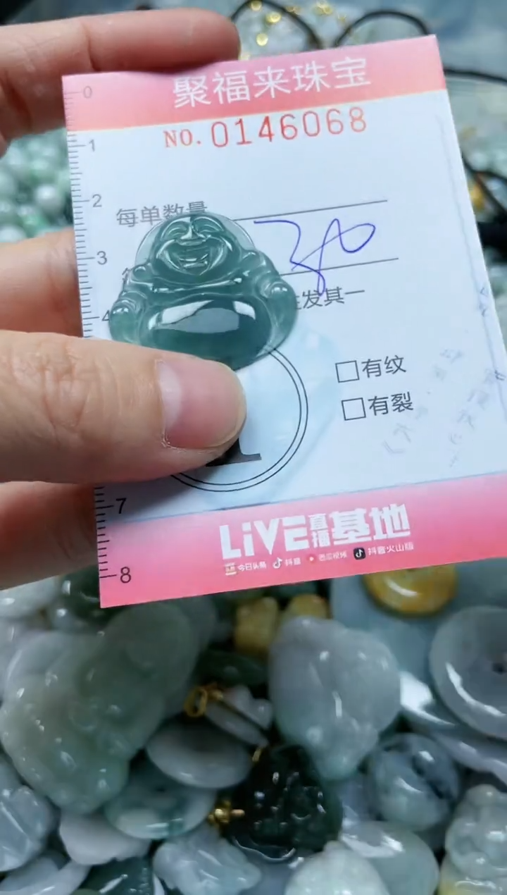 【闪购商品】翡翠未镶嵌颈饰闪购0146068