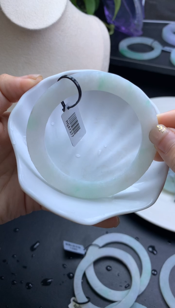 【闪购商品】定制翡翠翡翠手镯定制未镶嵌翡翠手镯定制56-60