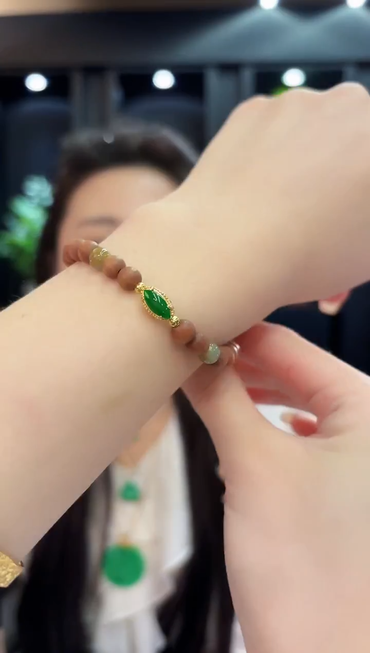 未镶嵌手链翡翠阿* 缅料A货/支持复检/一件