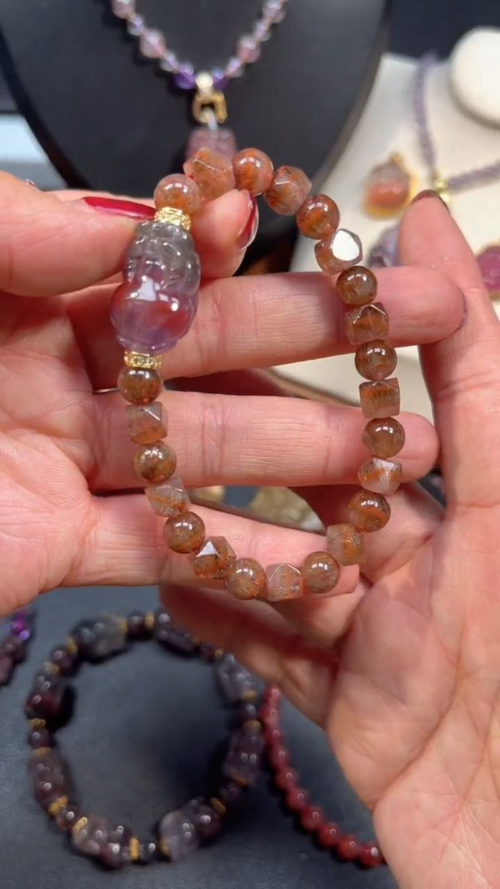 【闪购商品】水晶颈饰未镶嵌【百晶灵儿】天然定制款