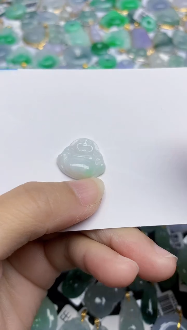 翡翠未镶嵌颈饰天然翡翠A货