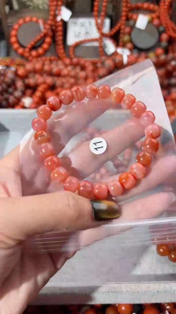 【闪购商品】南红玛瑙手串未镶嵌9