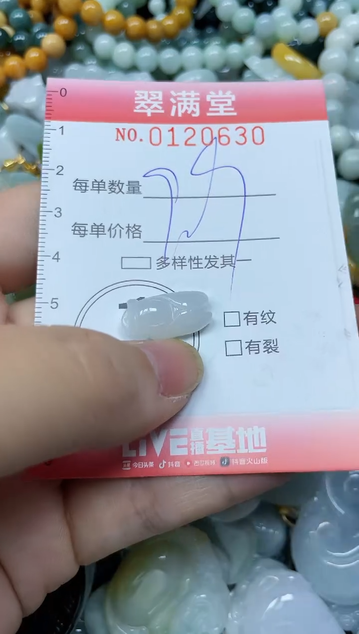 翡翠未镶嵌颈饰闪购0120630