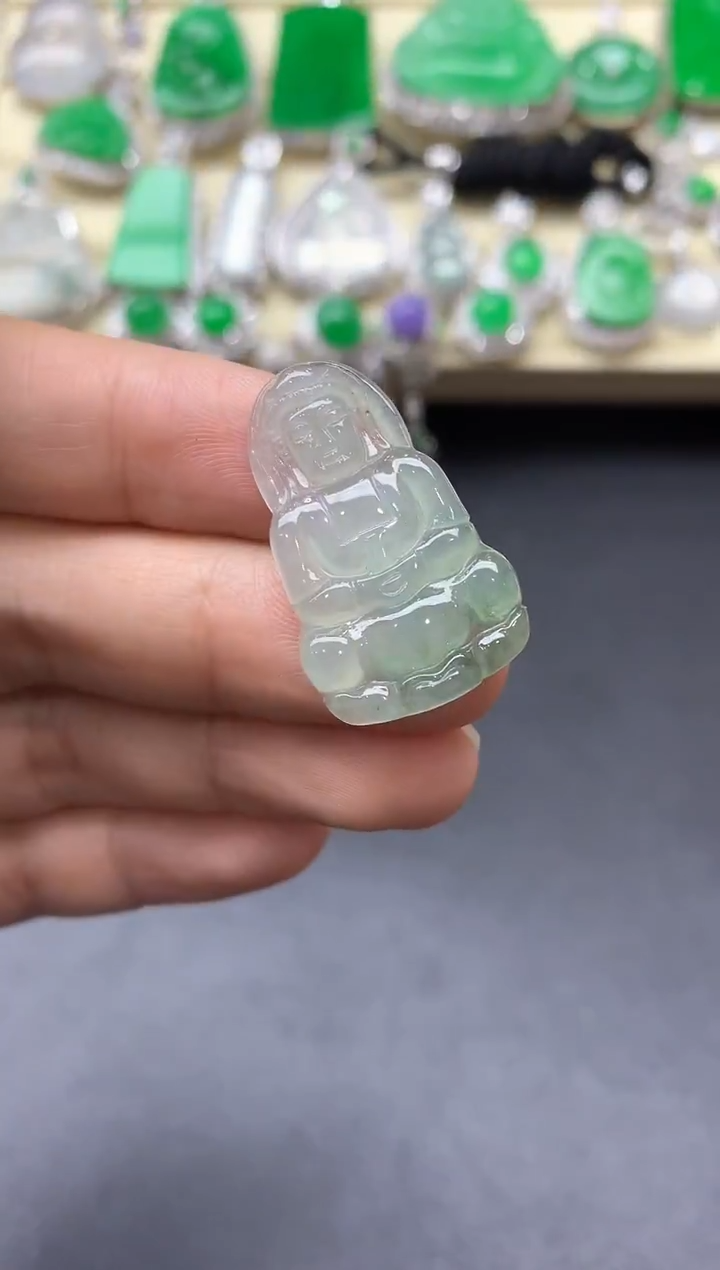 颈饰未镶嵌翡翠402-中国好珍宝