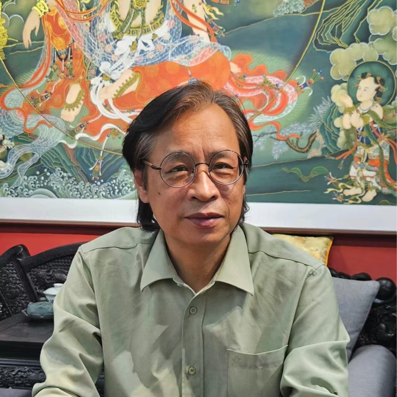 刘志扬老师国画作品防拍链接《勿拍》