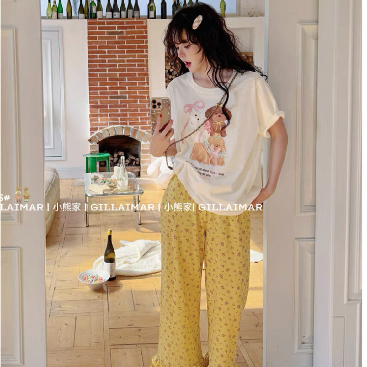 【王少生活馆】101-200按照价格下单补差链接  睡衣家居服套装