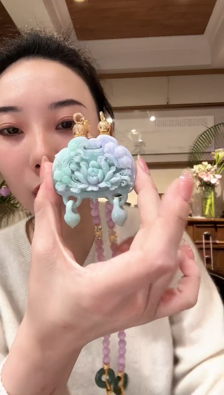 【闪购商品】翡翠颈饰未镶嵌国风