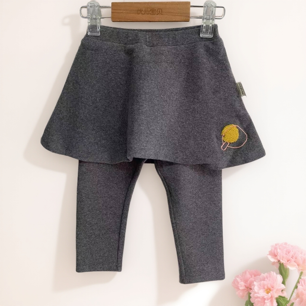 爱麻麻9032872反季衣服 女童打底裙裤简约日韩独特洋气时髦童装