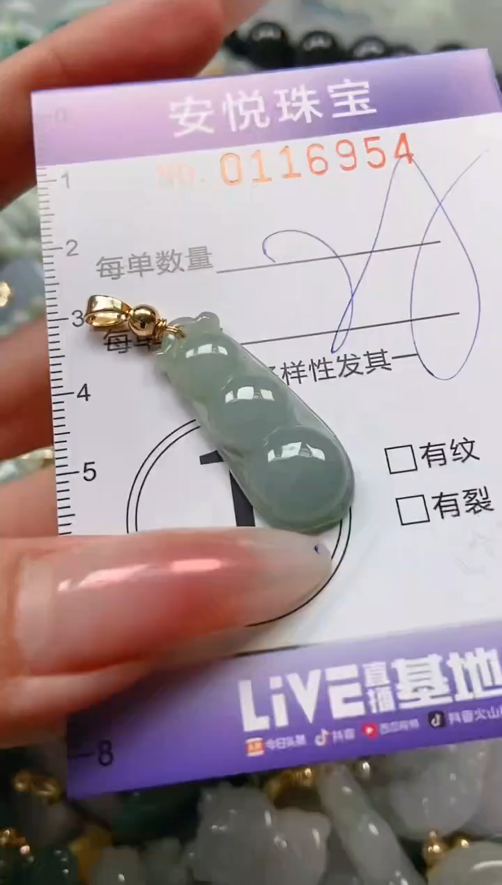 【闪购商品】翡翠颈饰未镶嵌闪购0116954
