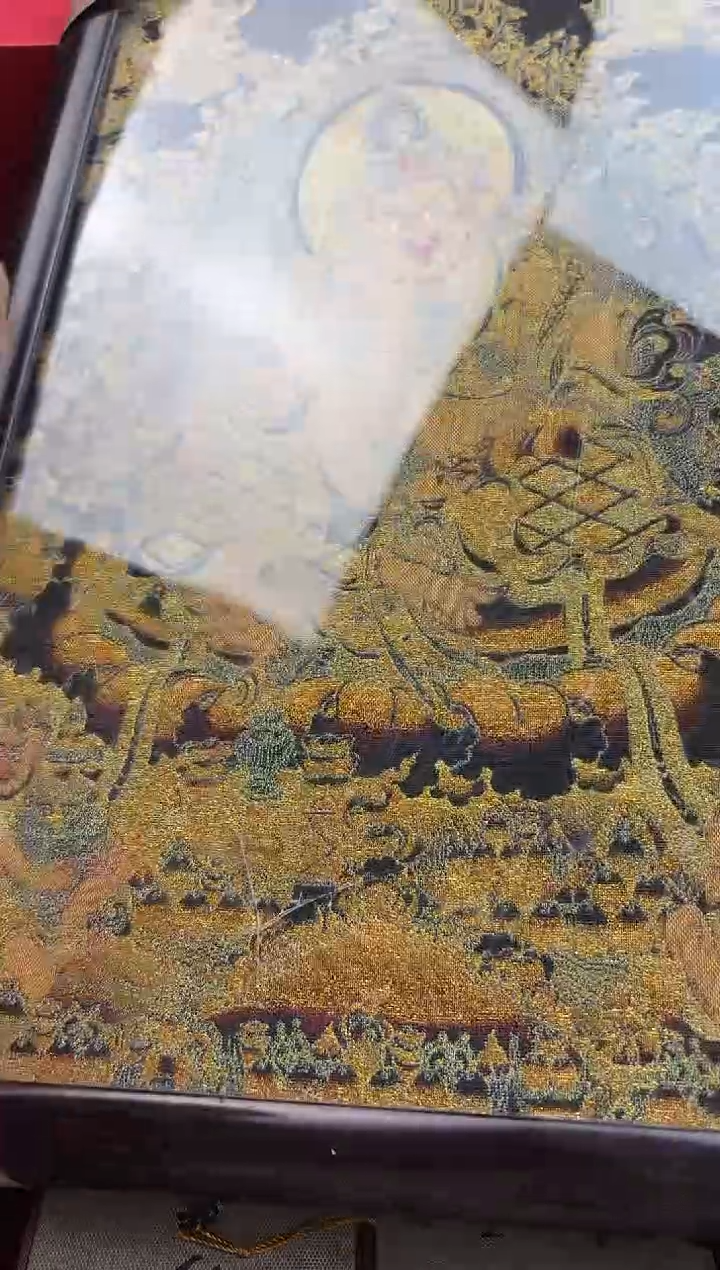 装裱画——————瓷———————黄财神