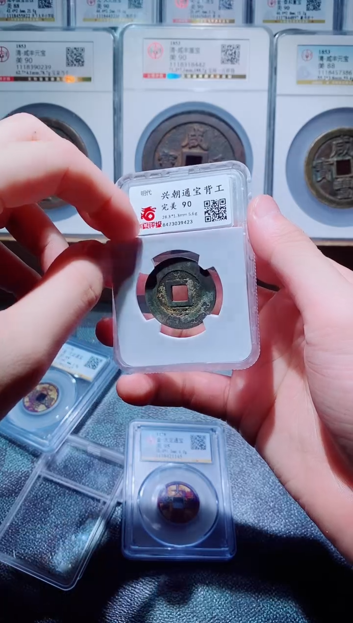 【闪购商品】铜古钱币兴朝尾号423