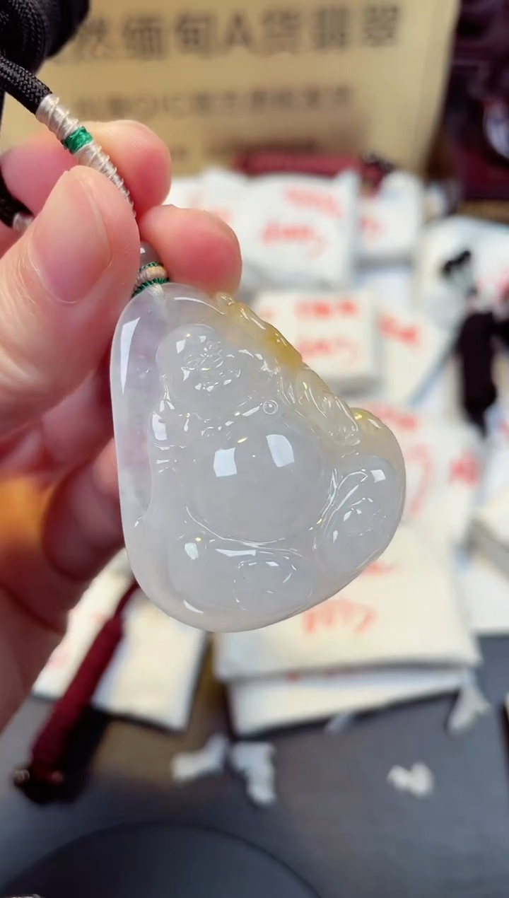 【闪购商品】翡翠颈饰未镶嵌天然缅甸翡翠A货