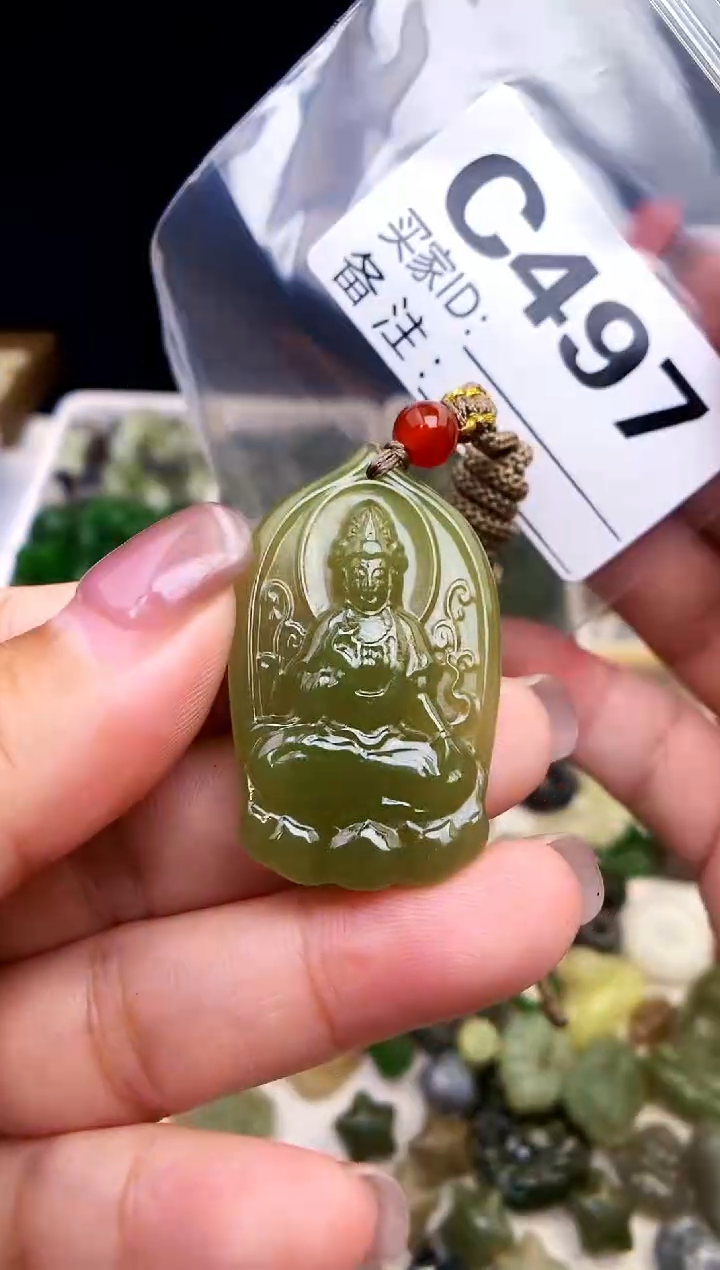 颈饰未镶嵌和田玉1