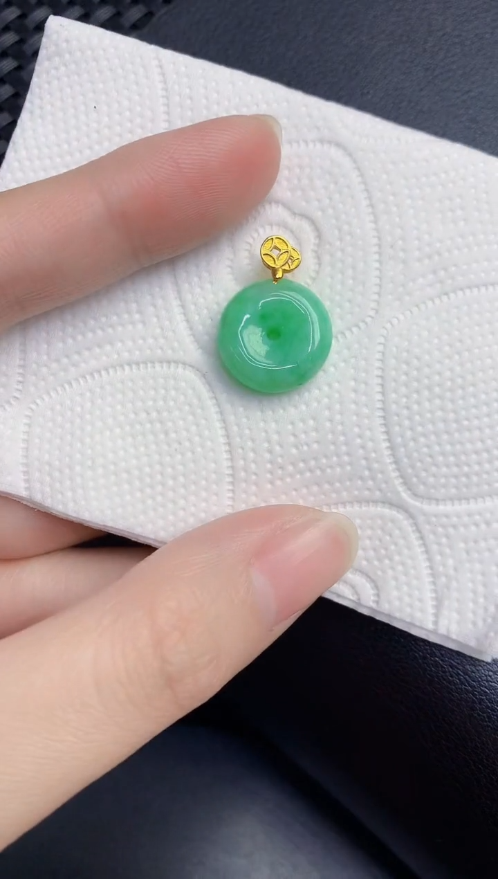 颈饰未镶嵌翡翠天然翡翠缅甸A货