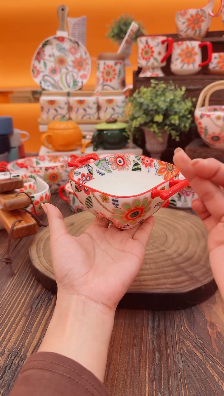 罐景德镇陶瓷餐具碗碟盘子