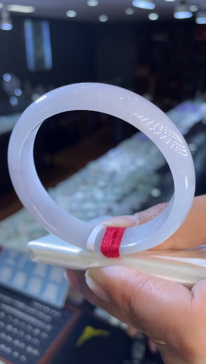 未镶嵌手镯翡翠正圈55-56