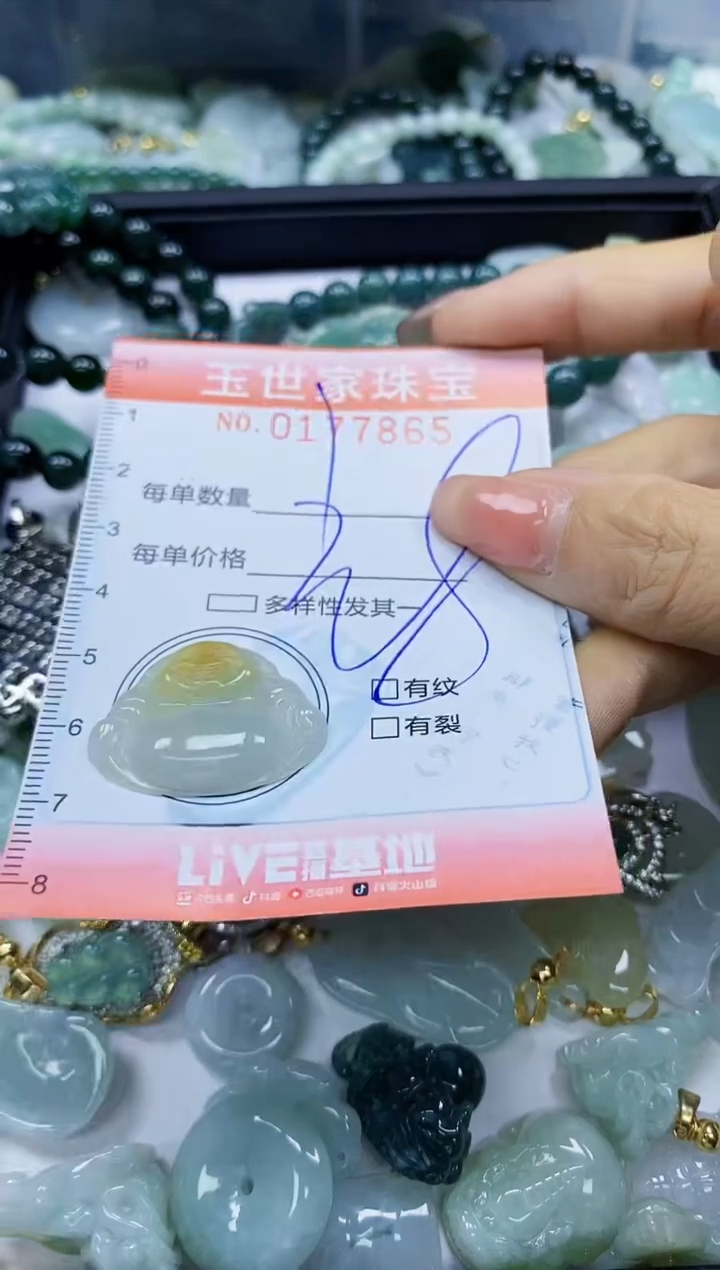 【闪购商品】翡翠颈饰未镶嵌闪购0177865