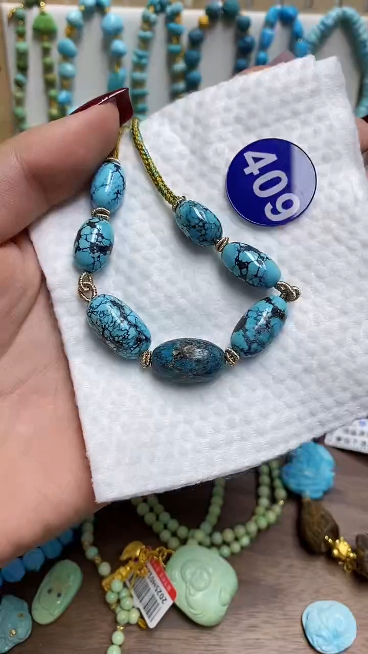 【闪购商品】绿松石项链未镶嵌409