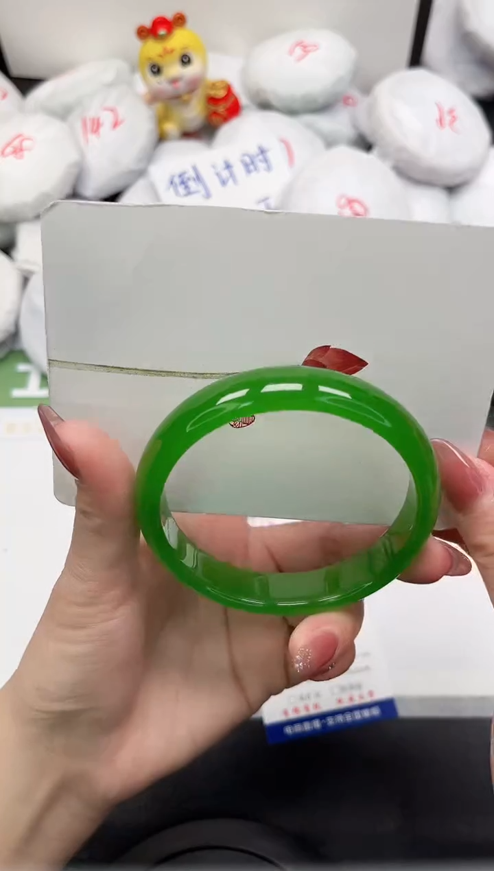 【闪购商品】石英质玉手镯未镶嵌414-64.6