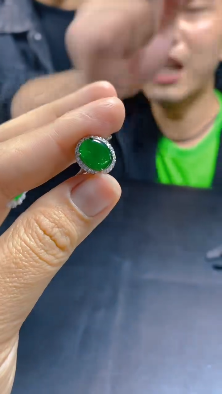 【闪购商品】翡翠戒指未镶嵌0715888595多样性发一