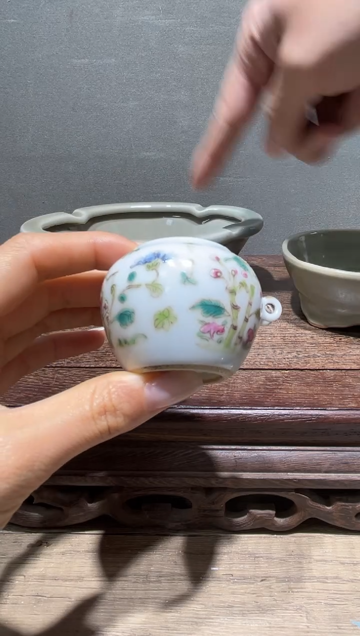 瓷片石*A094 瓷器小摆件小摆件