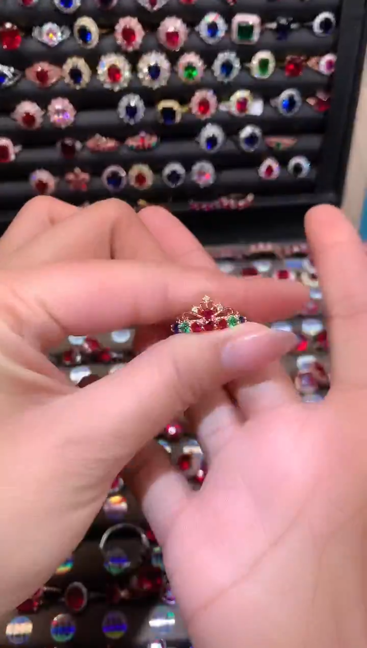 【闪购商品】蓝宝石戒指银S925镶嵌1