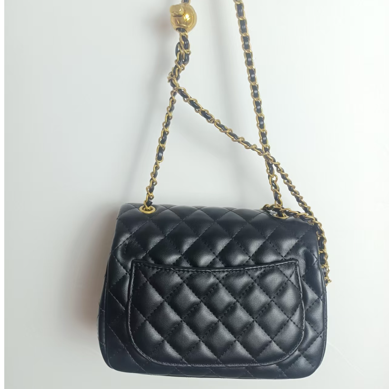 单肩斜跨包纯色方形小香风胖子耐磨斜挎包简约风